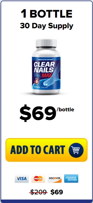 Clear Nails Max - 1 Bottle Pack